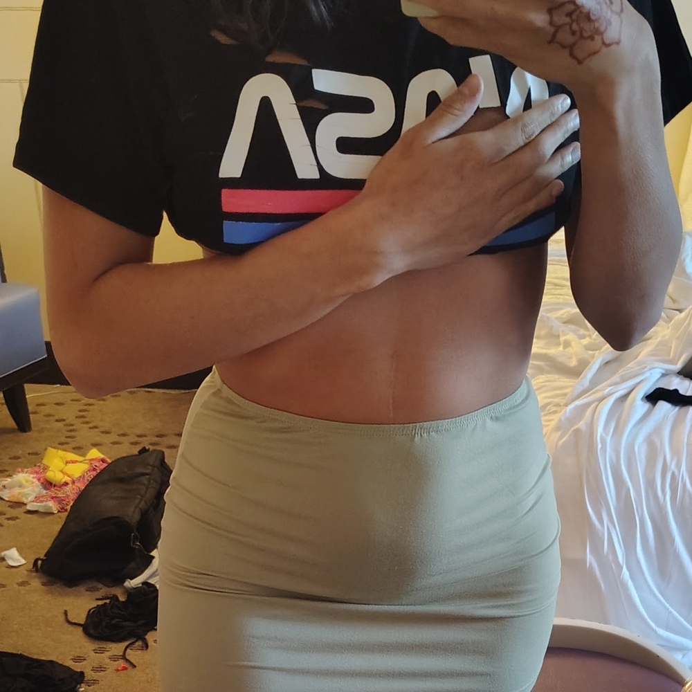 Black Sexy Crop Top